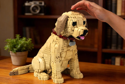 Bloxdog Labrador Puppy Building Set | Bloxday