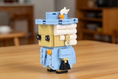 Queen of Blocks: Iconic Desk Decor & Collectible Brick Set | Bloxday
