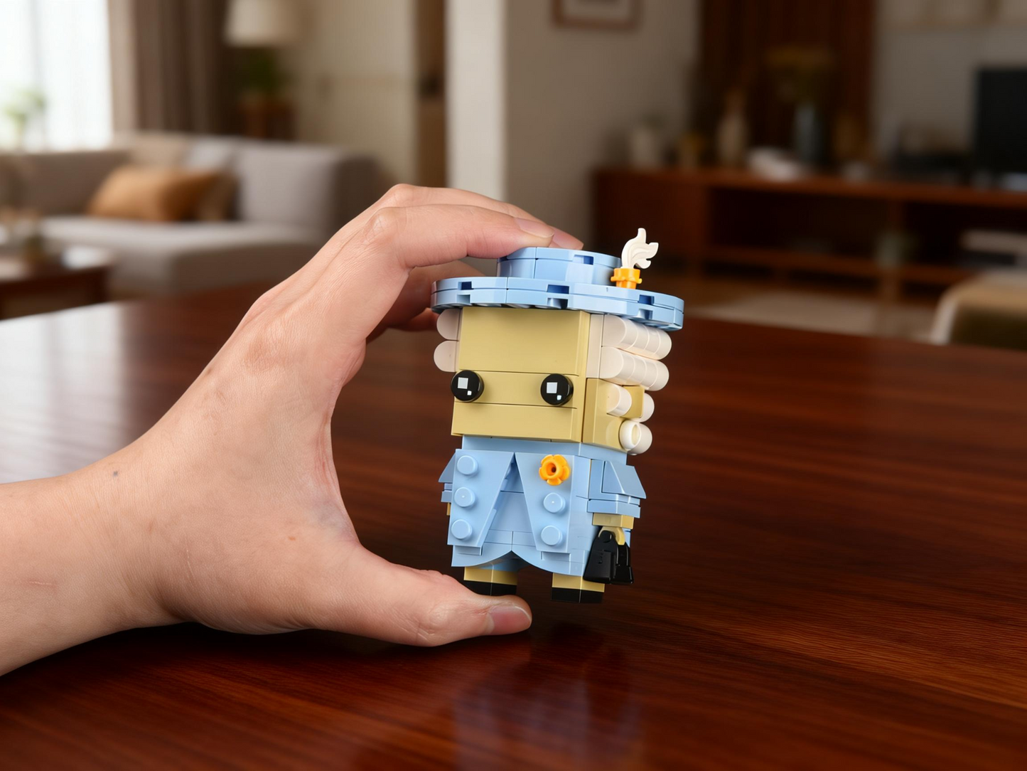 Queen of Blocks: Iconic Desk Decor & Collectible Brick Set | Bloxday