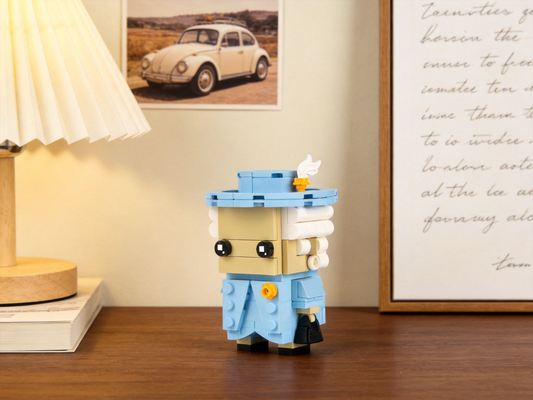 Queen of Blocks: Iconic Desk Decor & Collectible Brick Set | Bloxday