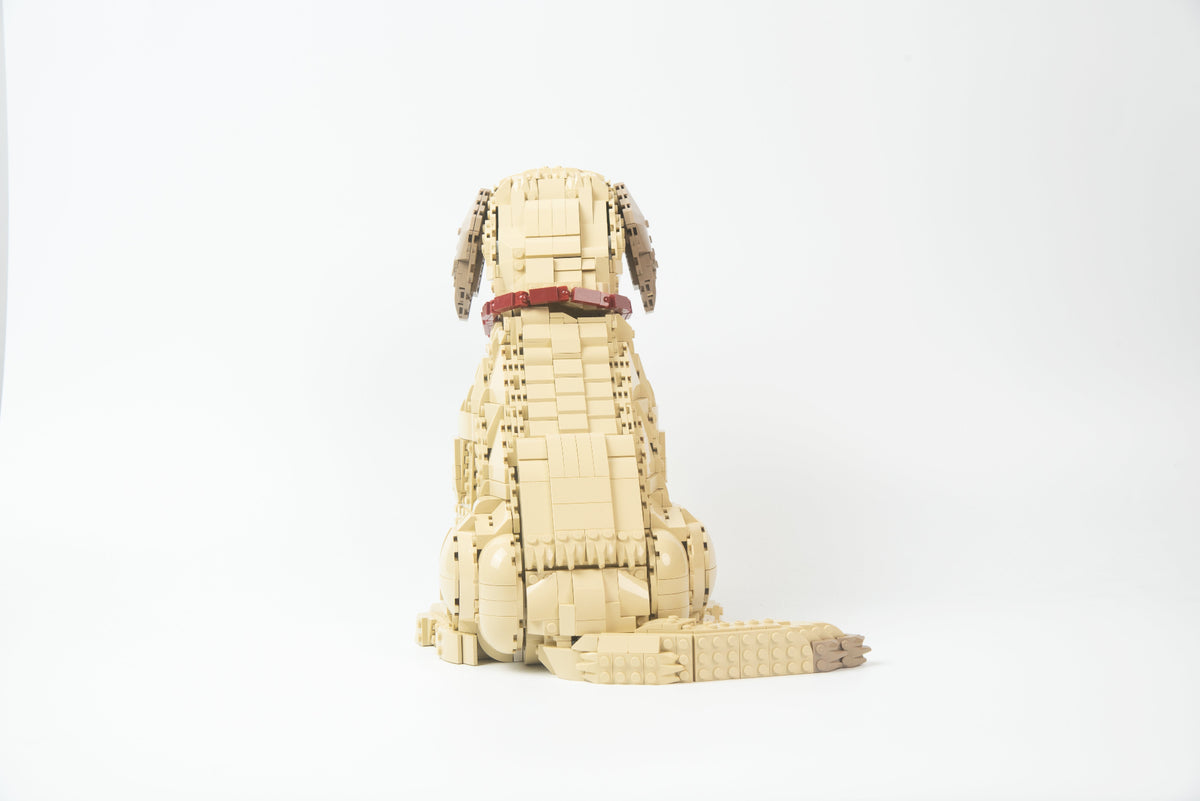 Bloxdog Labrador Puppy Building Set | Bloxday