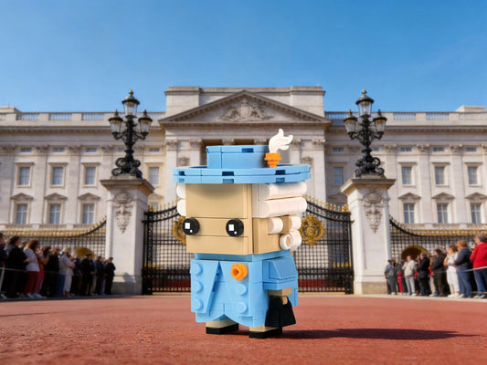 Queen of Blocks: Iconic Desk Decor & Collectible Brick Set | Bloxday